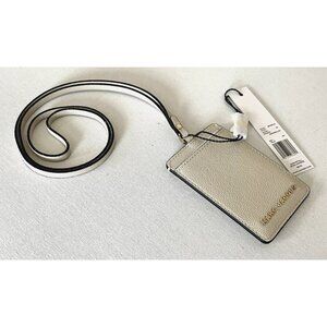 New Marc Jacobs Lanyard ID Holder Marshmallow